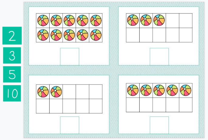 ten frame counting