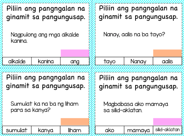 Pangngalan activity