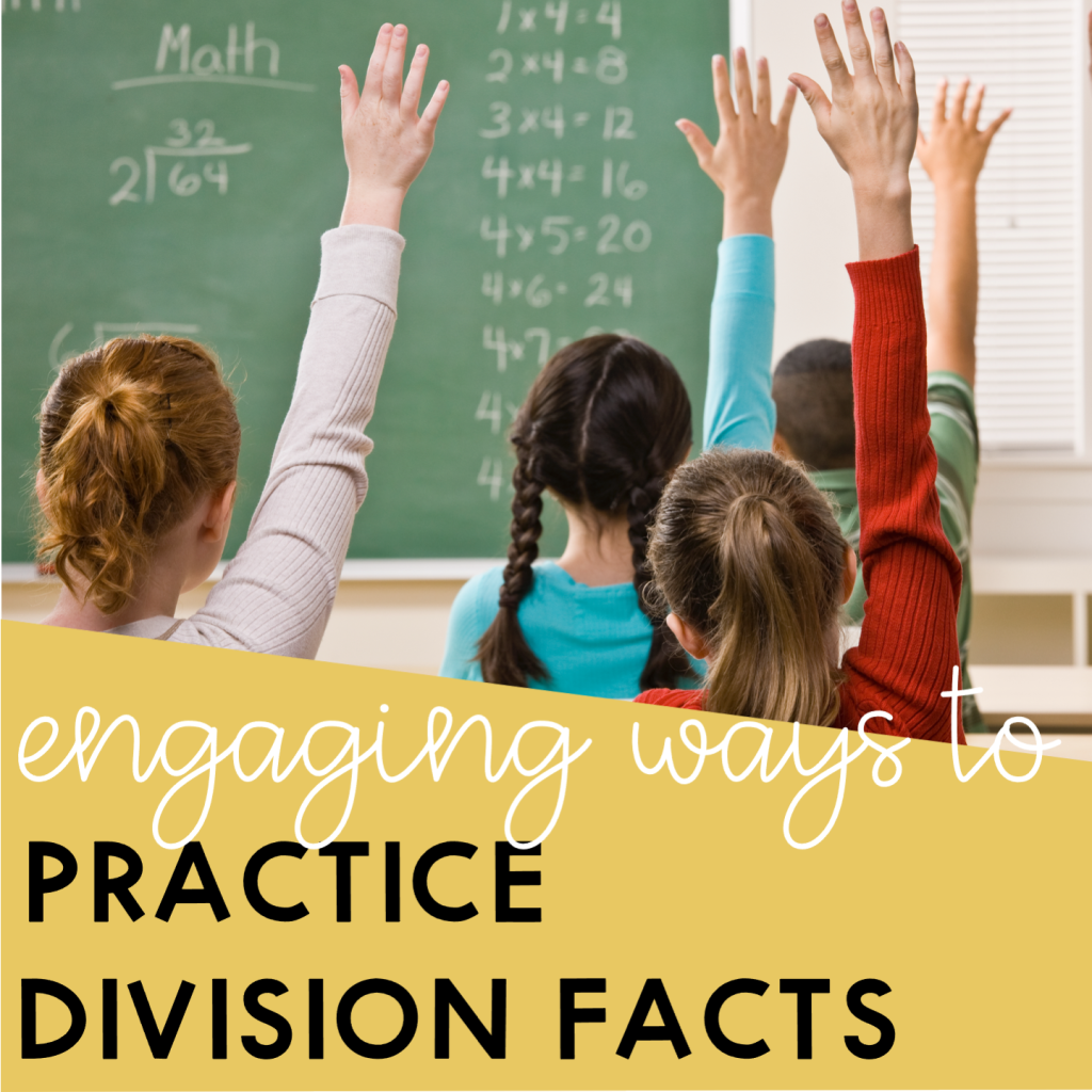 Engaging ways to practice division