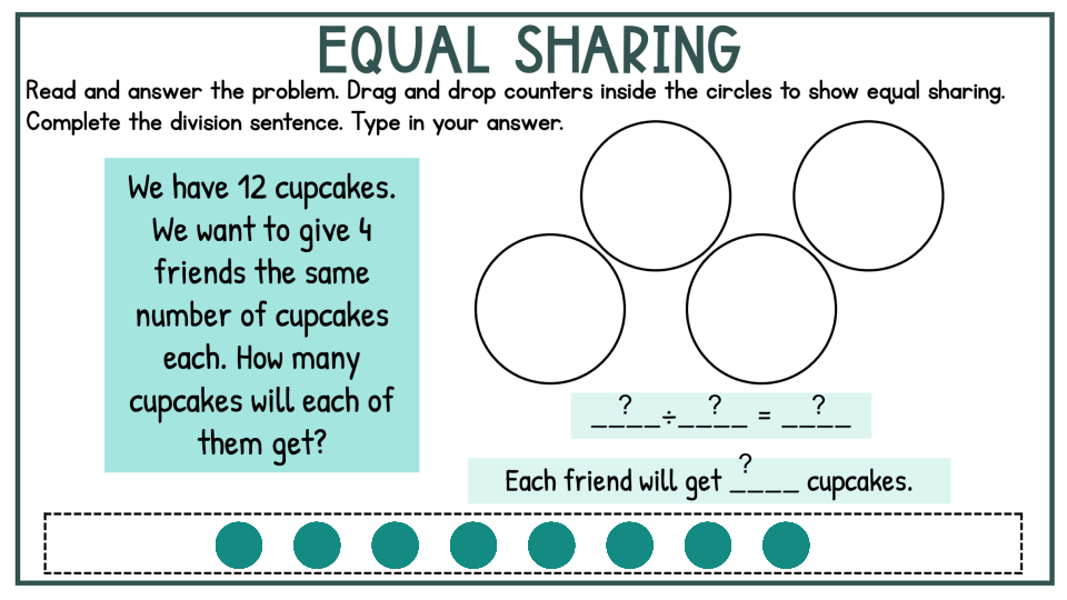 Division equal sharing