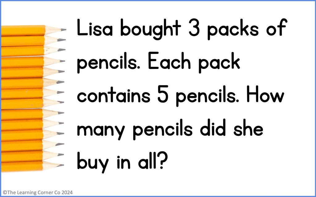 word problem multiplication