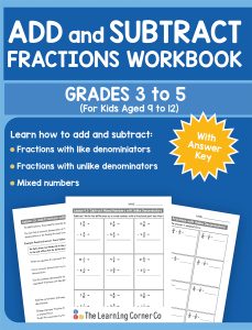 add and subtract fractions with unlike denominators