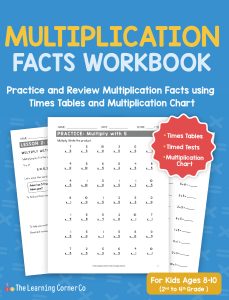 multiplication facts practice workbook